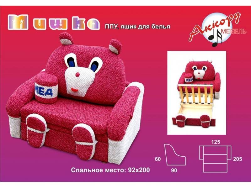 диван детский мишка в Бийске