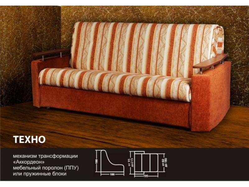 диван техно аккордеон в Бийске