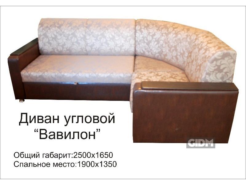 мягкий угловой диван вавилон в Бийске