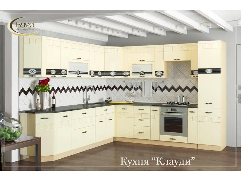 кухня угловая клауди 1 в Бийске