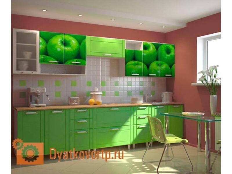 кухня зеленое яблоко в Бийске