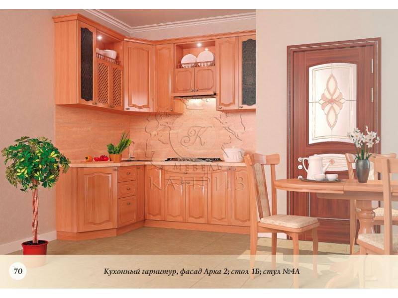 кухня с фасадами арка в Бийске