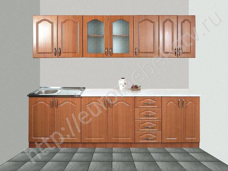 кухонный гарнитур прямой классика в Бийске