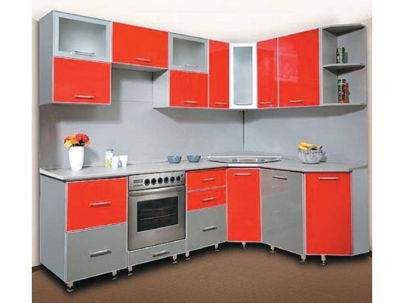 кухонный гарнитур прямой №2 2600х1700 в Бийске