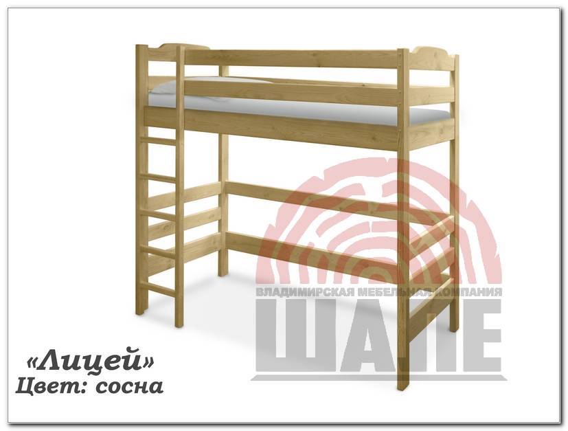 детская кровать из дерева лицей в Бийске