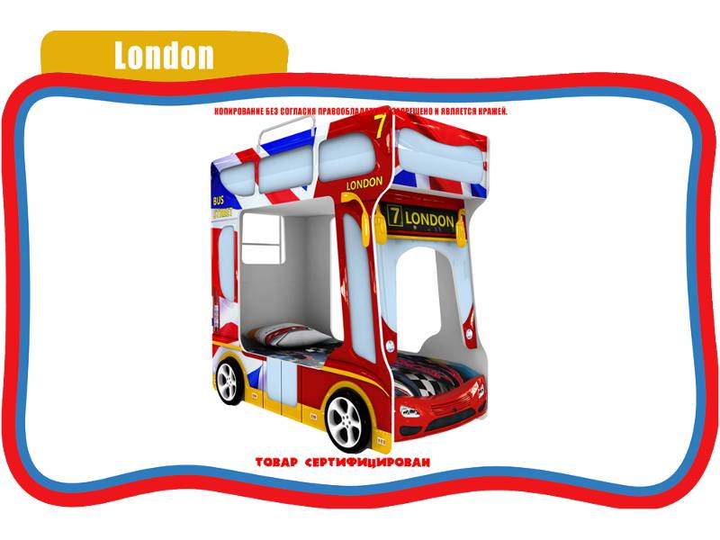 кровать детская london в Бийске