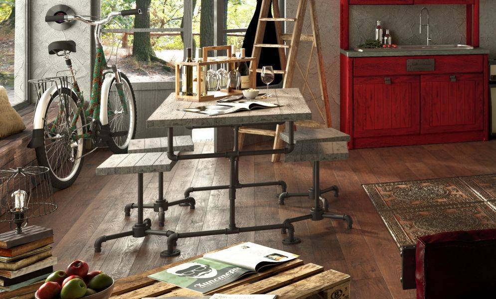 столовая группа home collection в стиле loft в Бийске