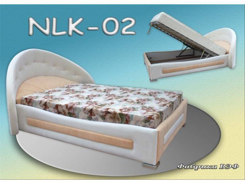 мягкая кровать с подъемным механизмом nlk-02 в Бийске