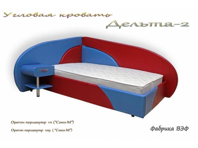 угловая кровать дельта 2 в Бийске