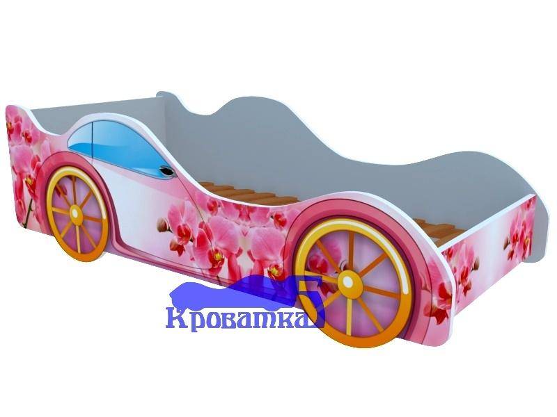 яркая кровать орхидея в Бийске