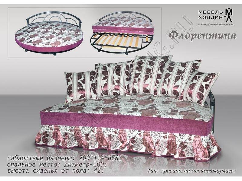 кровать металлокаркас флорентина в Бийске
