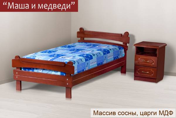 кровать «маша и медведи» в Бийске