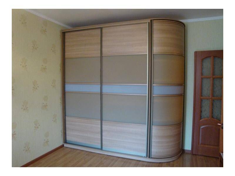 закругленный шкаф купе в Бийске