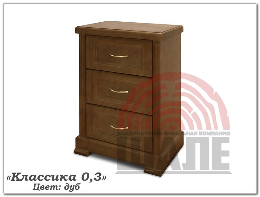 тумба прикроватная классика в Бийске