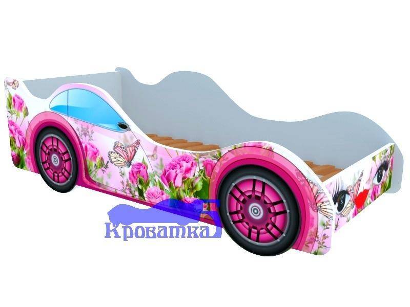 кровать для девочки бабочка в розах в Бийске