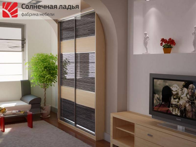 шкаф - купе для гостиной 19 в Бийске
