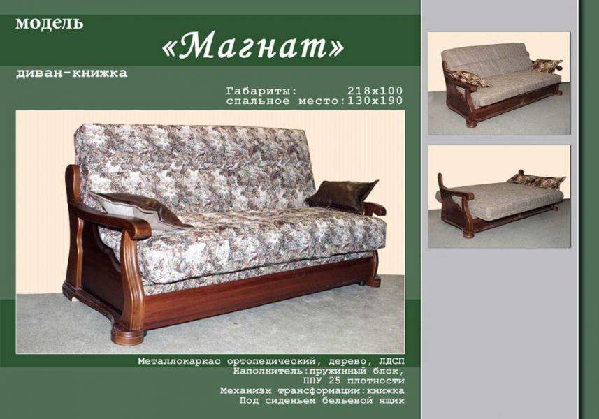 диван-книжка магнат в Бийске