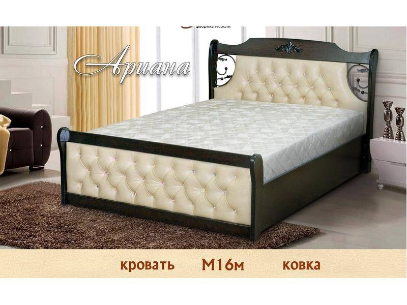 двуспальная кровать м16м ариана в Бийске