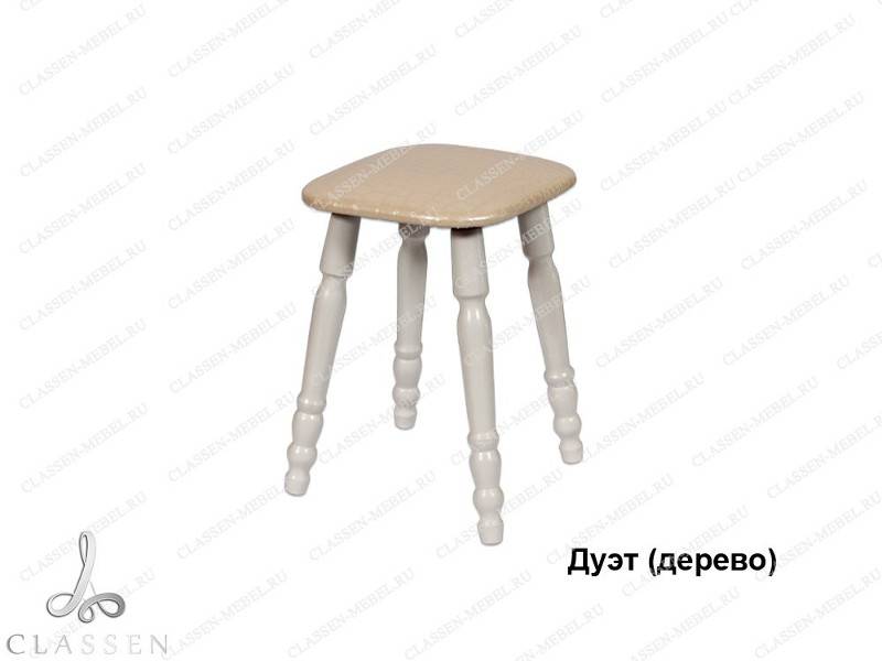 табурет дуэт дерево в Бийске