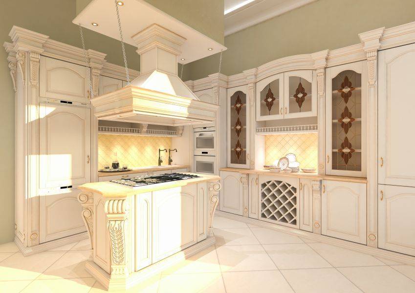 угловая кухня из дерева в Бийске