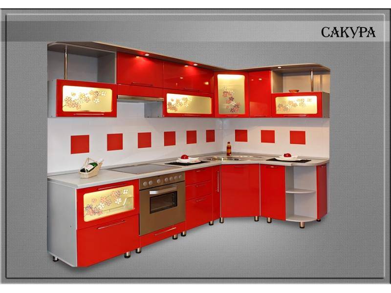 кухня угловая сакура в Бийске