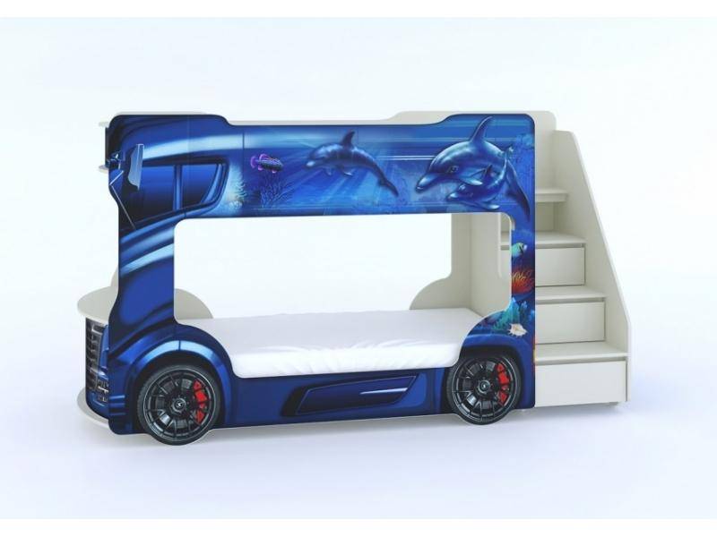 двухъярусная кровать автобус в Бийске