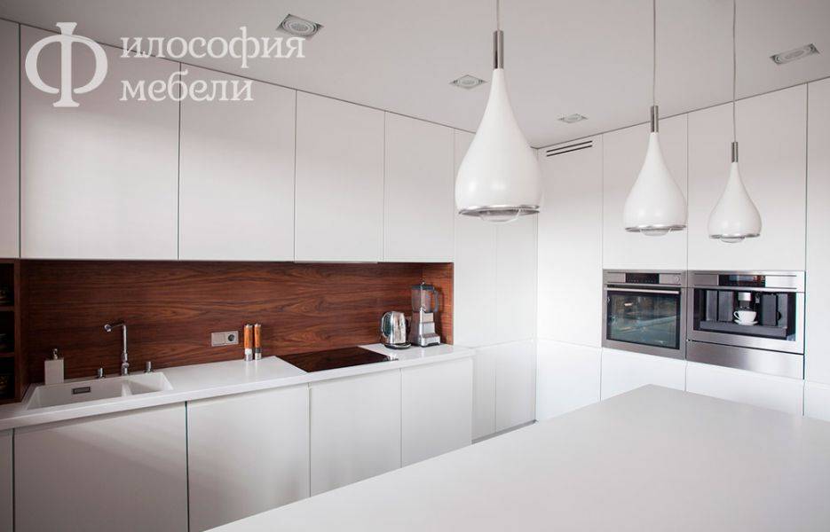 белая кухня №7 в Бийске