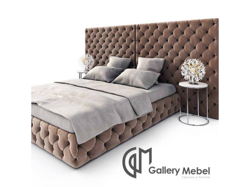 кровать с большим изголовьем letto gm 12 в Бийске
