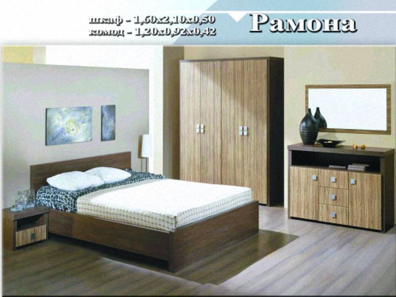спальный гарнитур «рамона» в Бийске