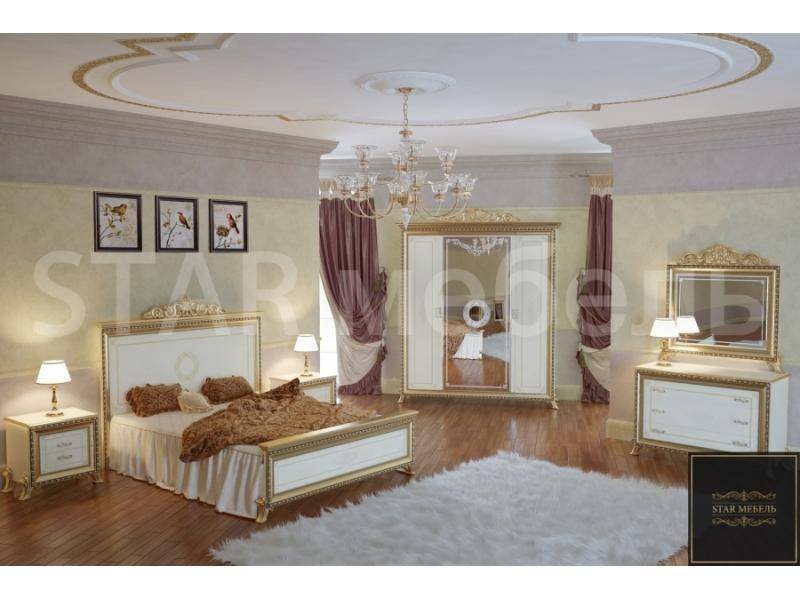 спальня luxe слоновая кость 22 в Бийске