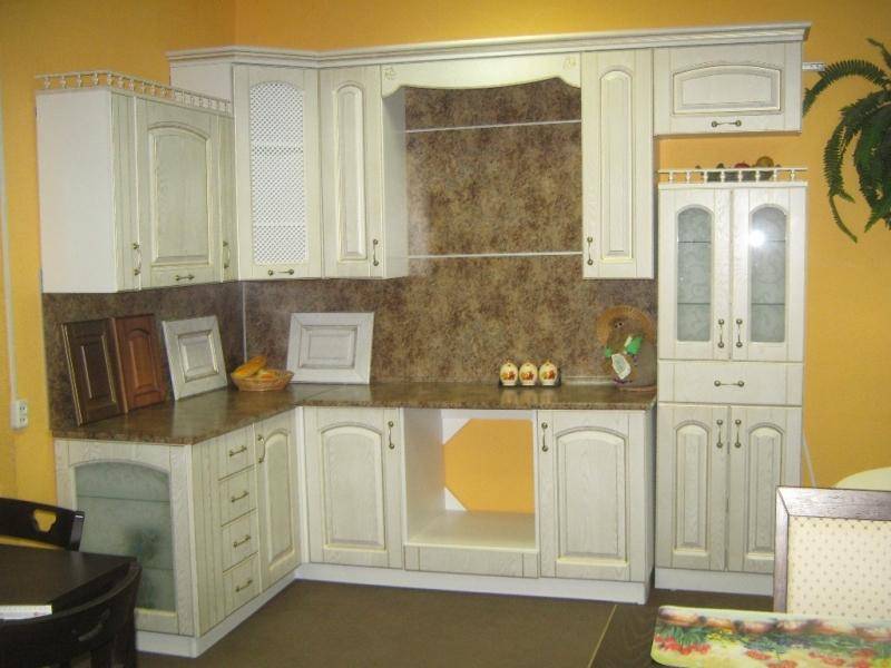 кухня дуэт арка с мдф фасадами в Бийске
