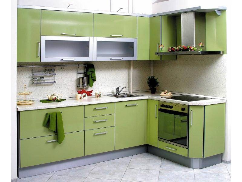 зеленая кухня элегант в Бийске