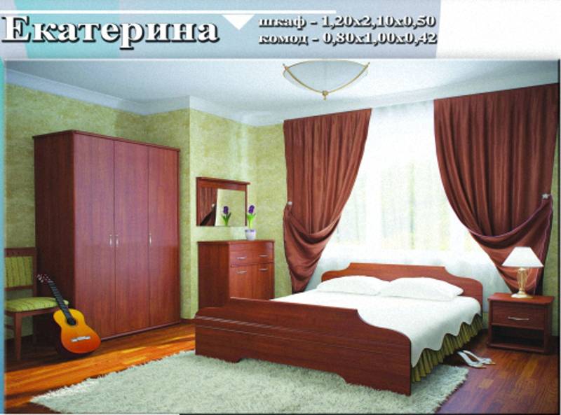спальный гарнитур «екатерина» в Бийске