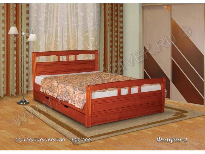кровать флирт 1 в Бийске