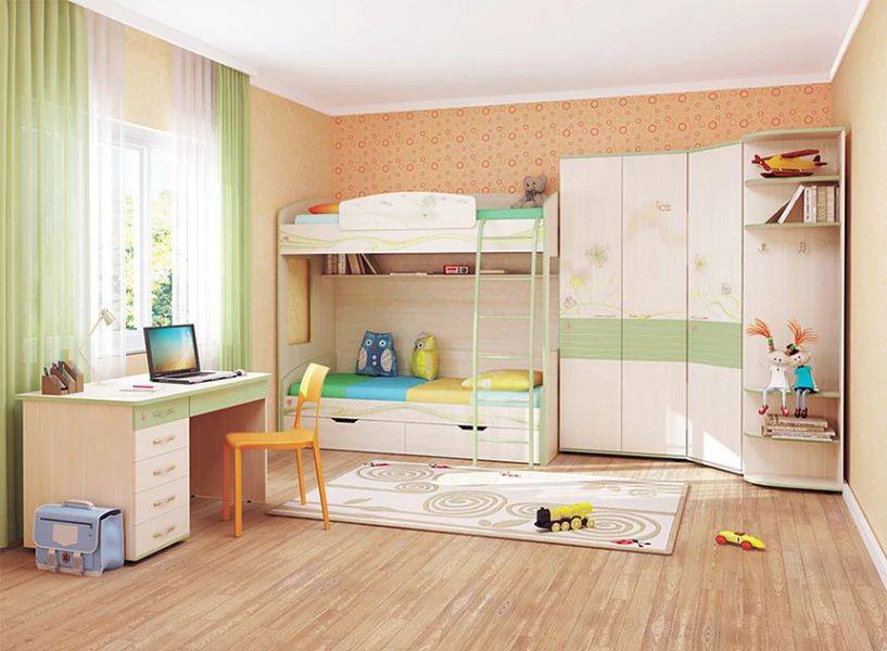 светлая детская мебель 10 в Бийске