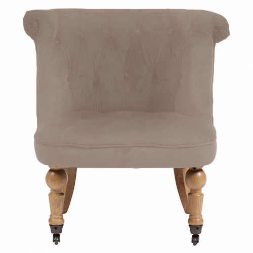 кресло amelie french country chair бежевое в Бийске