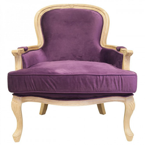 кресло diesta velvet фиолетовое в Бийске