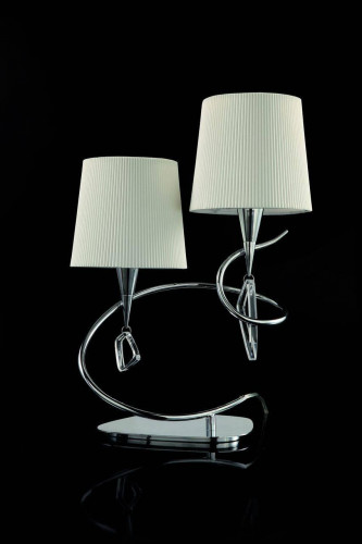настольная лампа mantra mara chrome - white 1651 в Бийске