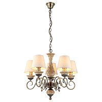 подвесная люстра arte lamp ivory a9070lm-5ab в Бийске