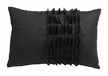 подушка с объемным узором giselle dark gray в Бийске