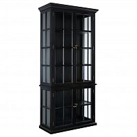 шкаф кабинетный hp-23 черный в Бийске
