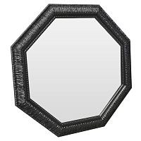 зеркало восьмиугольное черное с резьбой black sparkle в Бийске
