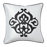подушка с геральдическими лилиями fleur de lys white i в Бийске