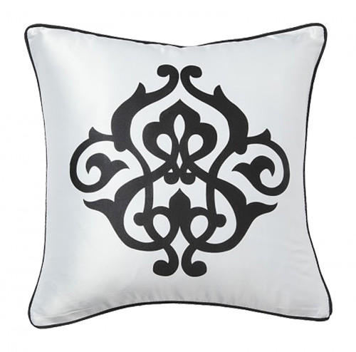 подушка с геральдическими лилиями fleur de lys white i в Бийске