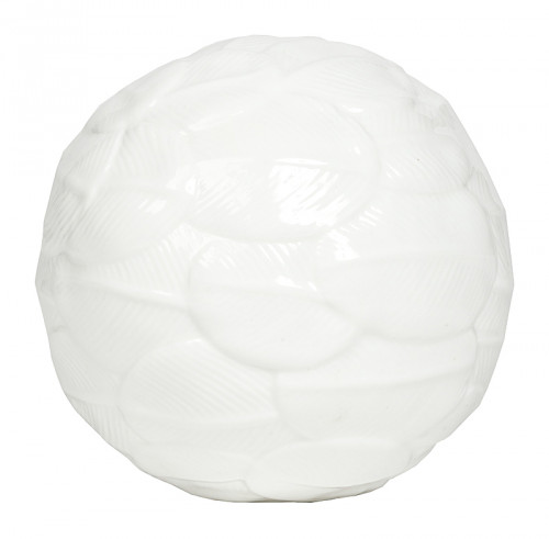 декоративный шар white small в Бийске