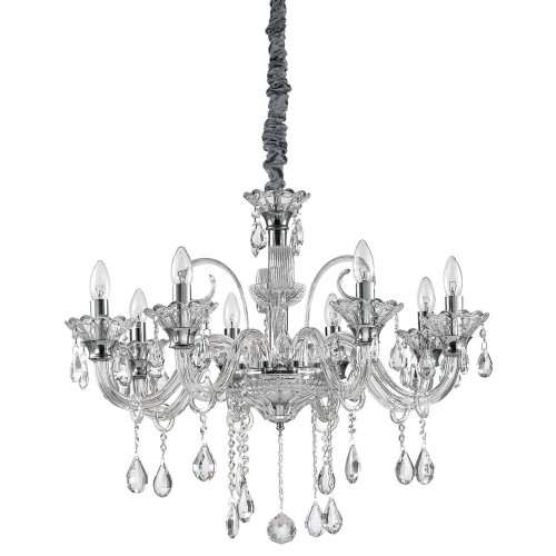 подвесная люстра ideal lux colossal sp8 trasparente в Бийске