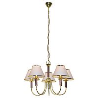 подвесная люстра arte lamp catrin a3545lm-5go в Бийске