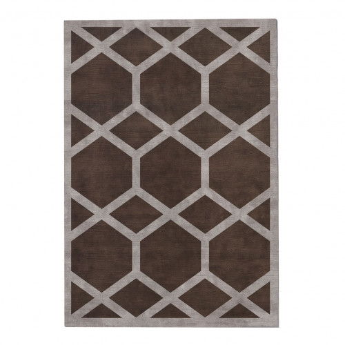 ковер ashton cocoa 240x340 коричневый в Бийске
