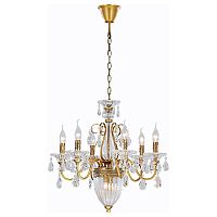 подвесная люстра arte lamp schelenberg a4410lm-6-2sr в Бийске