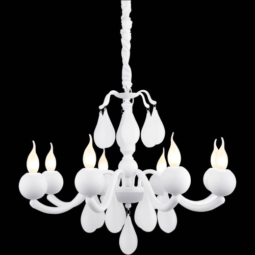 подвесная люстра arte lamp sigma a3229lm-8wh в Бийске